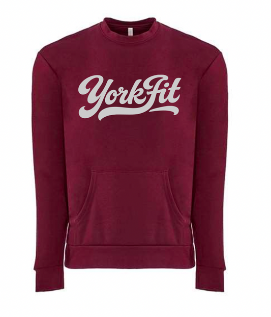 YF Cursive Crew