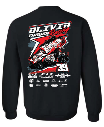 Olivia Thayer Racing Crewneck Sweatshirt