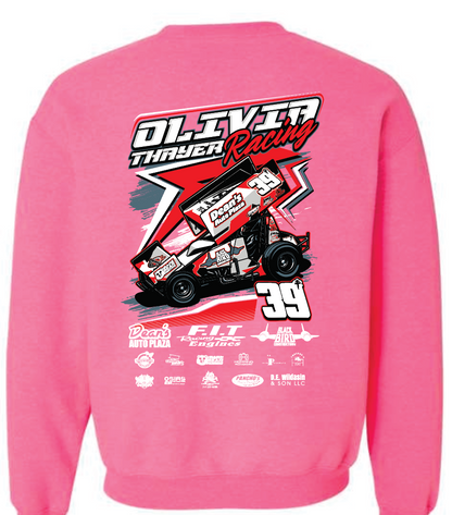 Olivia Thayer Racing Crewneck Sweatshirt
